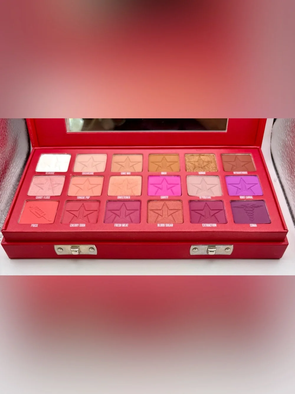 Jeffree Star Cosmetics Blood Sugar Eyeshadow Palette NEW! Full Size